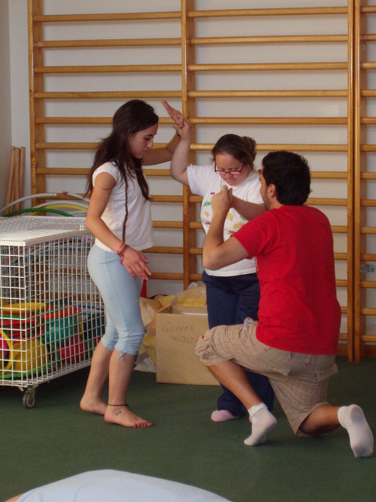 Berta, Luis y Anita